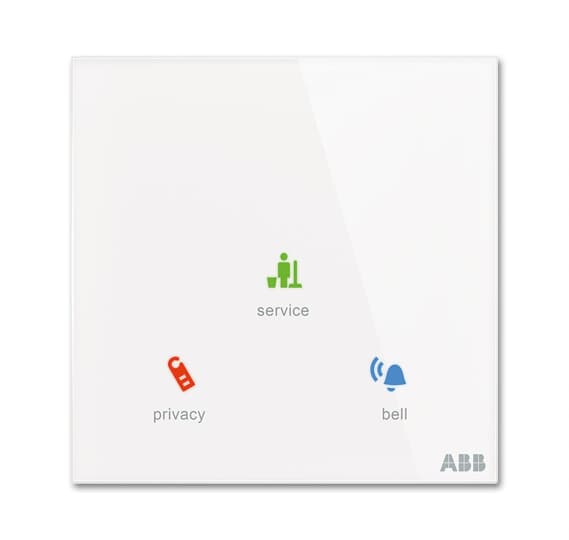 ABB - TA/U3.1.1-CG Room outside sensor PLACCA FUORI CAMERA QUAD.