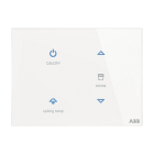 ABB - TB/U4.8.1-CG Control element 4g PLACCA TOUCH, 4 CANALI ORIZ.