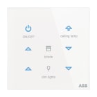 ABB - Control element 6g PLACCA TOUCH, 6 CANALI QU.O.