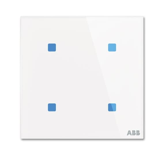 ABB - Control element 4g PLACCA TOUCH, 4 CANALI QU.O.