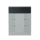 ABB - SBR/U6.0.1-83 HVAC-device,6f. CE, aluminium silver TERMOST.MASTER 6P,ARG.