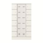 ABB - Control element SB/U12.0.1-884 in studio white matt with PLACCA 12P+SENS.TEMP. B O.