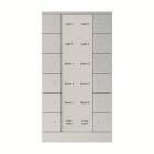 ABB - Control element in aluminium silver for SB/U12.0.1-83 with 12P+SENS.TEMP. ARG plate.