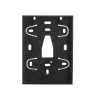 ABB - SAS/A.0.1-885 Surface box small, black matt SUPPORTO PARETE SMALL NERO.