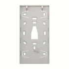 ABB - SAB/A.0.1-83 Surface box big, aluminium silver SUPPORTO PARETE LARGE ARGEN.