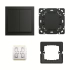 ABB - 6716 UJ-885-500 FoH-switch set Fut ABB smart black.