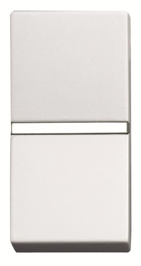 ABB - Switch 1-gang, 2-way, DP - 1M -White N2102.2 BL - INT. 2P ILLUMINABILE BIANCO. 2CLA210220N1102