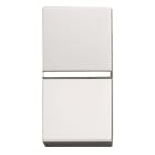ABB - Switch 1-gang, 2-way, DP - 1M -White N2102.2 BL - INT. 2P ILLUMINABILE BIANCO.