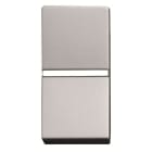 ABB - Switch 1-gang, 2-way, DP - 1M - Silver N2102.2 PL - INT. 2P ILLUMINABILE GRIGIO.
