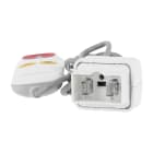 ABB - 74163b3 pear push-button systevo call easy 2+1 ip67 with auto-release plug big 3m tastiera ip67 2 luci auto-re 3 2CSH233795R2003