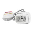 ABB - 74163b3 pear push-button systevo call easy 2+1 ip67 with auto-release plug big 3m tastiera ip67 2 luci auto-re 3