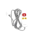 ABB - 74163b4 pear push button systevo call easy 2+1 tastiera ip67 2 luci auto release plug a code 3m.