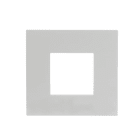 ABB - Frame 2 moduli colore bianco 1-gang(s) Chiara. 2CSK0201CH