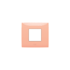 ABB - Frame, 2 modules, Orange 2-gang(s) Pastello - Chiara.