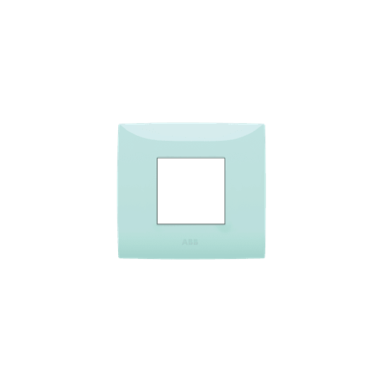 ABB - Frame, 2 moduli, verde pastello, 1-gang(s) - Chiara.
