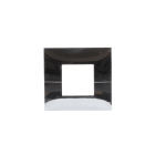 ABB - Frame, 2 modules, Glossy Chrome 2-gang(s) - Chiara Placca 2 mod. cromo lucido.
