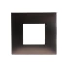 ABB - Frame, 2 modules, BRONZE satin finish 1-gang(s) Bronze - Chiara PLACCA 2 MOD. BRONZO SATINATO. 2CSK0252CH