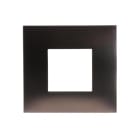 ABB - Frame, 2 modules, BRONZE satin finish 1-gang(s) Bronze - Chiara PLACCA 2 MOD. BRONZO SATINATO.