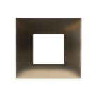 ABB - Frame, 2 modules, GOLD satin finish 1-gang(s) - Chiara PLACCA 2 MOD. ORO SATINATO 2CSK0254CH