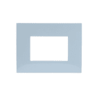ABB - Frame 3 modules, Blue 1-gang(s) Blue - Chiara Azzurro Pastello Placca 3 moduli 2CSK0314CH