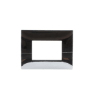 ABB - Frame 3 modules Glossy Chrome 1-gang(s) Chiara Placca Cromo Lucido 2CSK0315CH