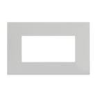 ABB - Placca 4 moduli, colore bianco, frame, 4 modules, white 1-gang(s) - Chiara.