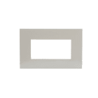 ABB - Frame 4 modules, sand 1-gang(s) beige - chiara, placca 4 moduli, colore sabbia. 2CSK0402CH