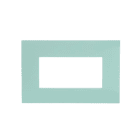 ABB - Frame 4 modules Green 4-gang(s) Verde Pastello Chiara.