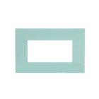 ABB - Frame 4 modules Green 4-gang(s) Verde Pastello Chiara. 2CSK0413CH