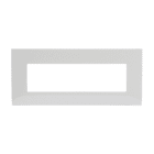 ABB - Frame 7 modules White 7-gang(s) Chiara Placca colore bianco.