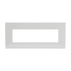 ABB - Frame 7 modules White 7-gang(s) Chiara Placca colore bianco. 2CSK0701CH