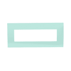 ABB - Frame, 7 moduli, verde pastello, 1-gang(s) verde chiaro.