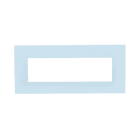 ABB - Frame 7 modules Blue 7-gang(s) Chiara Azzurro Pastello