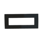 ABB - Frame 7 modules Glossy Chrome 7-gang(s) Chiara Placca Lucido.