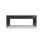 ABB - Frame 7 modules cromo satinato finitura satinata 1-gang(s) Chiara placca. 2CSK0716CH