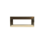 ABB - Frame 7 modules GOLD satin finish 1-gang(s) Oro Satinato Chiara Placca.