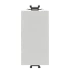 ABB - Pulsante singolo 1P, 16A - 250V~ NO senza stampa Bianco - Chiara.