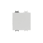 ABB - Deviatore 1P, 16AX, 16A - 250V~, 2 moduli, Bianco - Chiara. 2CSK1007CH