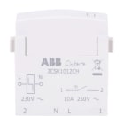 ABB - One pole latching relay 10A output 230V coil 1NO 0CO White Chiara REL? PASSO-PASSO 1P 230V