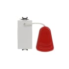 ABB - Pulsante a tirante 1P, 16A, 250V~, con corda da 2.25 m, bianco - Chiara, NC, 0NO 1NC 0CO.