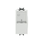 ABB - Pulsante 1P, 16A, NO, con diffusore bianco e senza stampa - Chiara. 2CSK1027CH