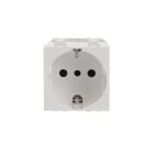 ABB - Presa 2P+E 16A 250V~ P30 senza stampa tipo Italiano Bianco Chiara Unel 2P+T 16A P30.