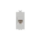 ABB - Connettore RJ45 Cat.6 UTP unshielded 1 gang White - Chiara.