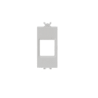 ABB - Adattatore per RJ45 Keystone Data Connection 1 Gang Bianco Chiara.