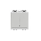 ABB - Interruttore universale a badge con luce di posizione. Uscita relè NO contatto 10A (AC1). Alimentazione 230V~ 50/60Hz Relè Bianco - Chiara.