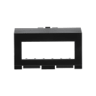 ABB - 6 modules support for Undernet 10902 and 10903 6 gang Black Chiara SUPP. 6 APP. CHIARA X UNDERNET 10902.