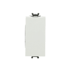 ABB - Pulsante 1-pole White, 16A, NO, Antibatterico - Chiara.