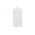 ABB - Blank module 1M antibacterial Blind plate with Without imprint White - Chiara COPRIFORO 1M ANTIBATTERICO.