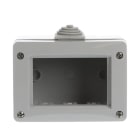 ABB - CONTENITORE IP40, 3 POSTI (3 MODULI) CON MORSETTIERA GRIGIA - CHIARA