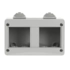 ABB - CONTENITORE IP40, 4 POSTI (4 MODULI) CON MORSETTIERA GRIGIA - CHIARA 2CSK2440CH